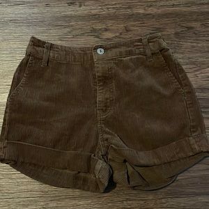 Forever 21 corduroy shorts